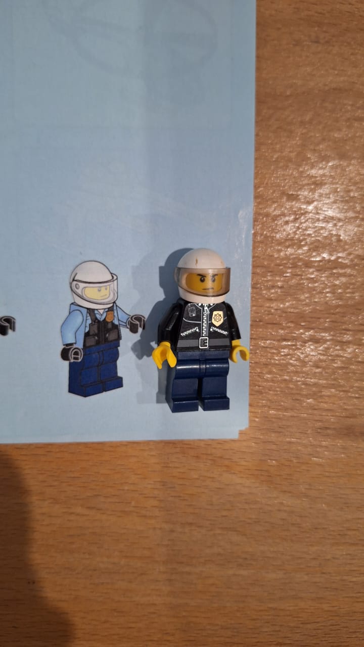 LEGO® City 60244 Le transport de l'hélicoptère de la police