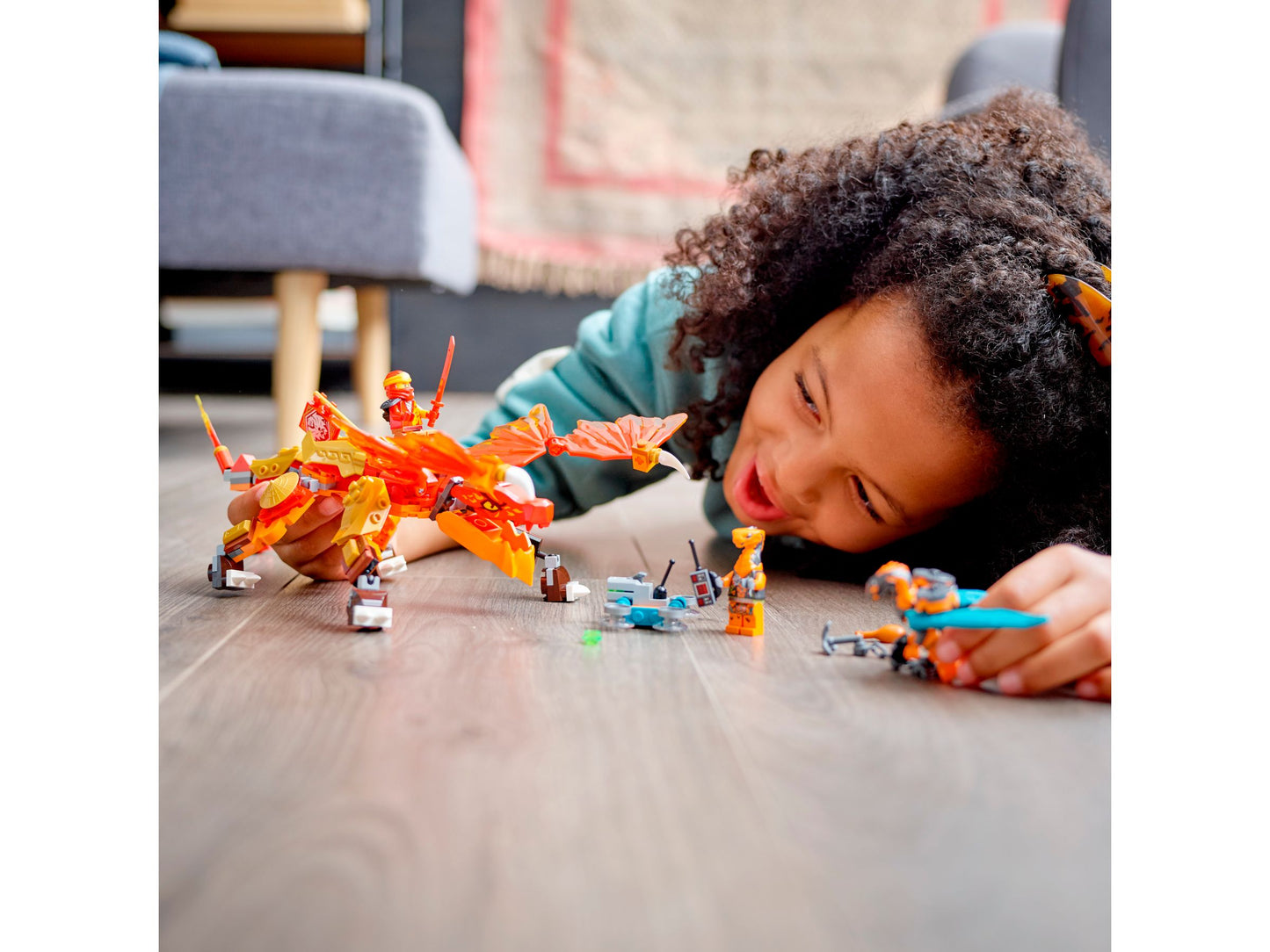 LEGO® Ninjago 71762 Le dragon de feu de Kai