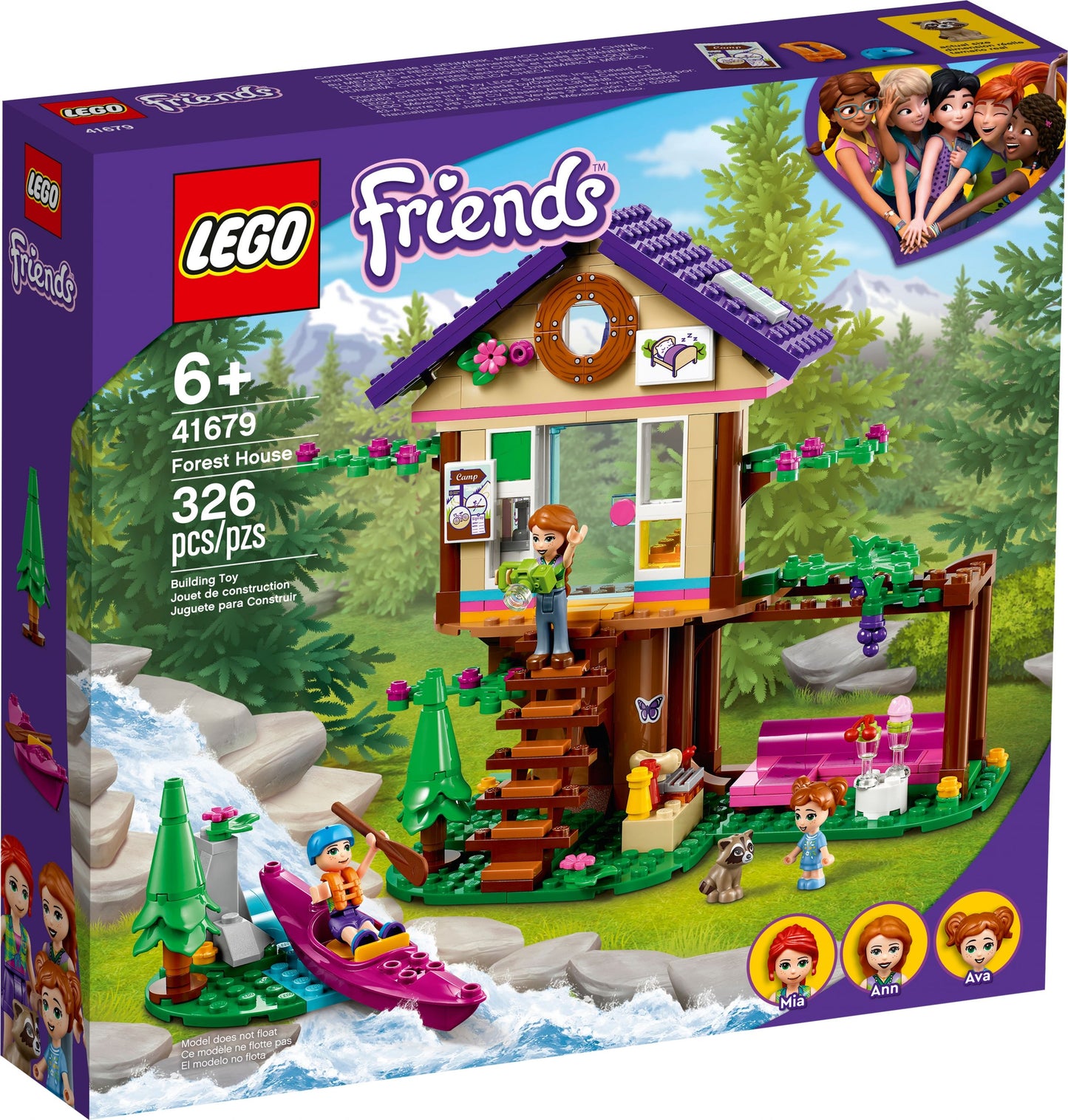LEGO® Friends 41679 La maison dans la forêt