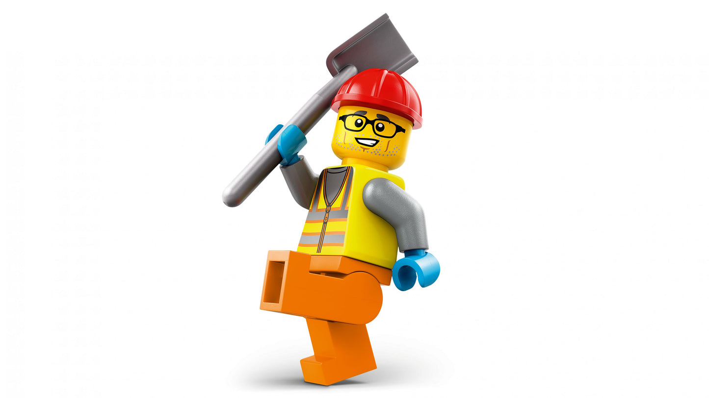 LEGO® City 60401 Le rouleau compresseur de chantier