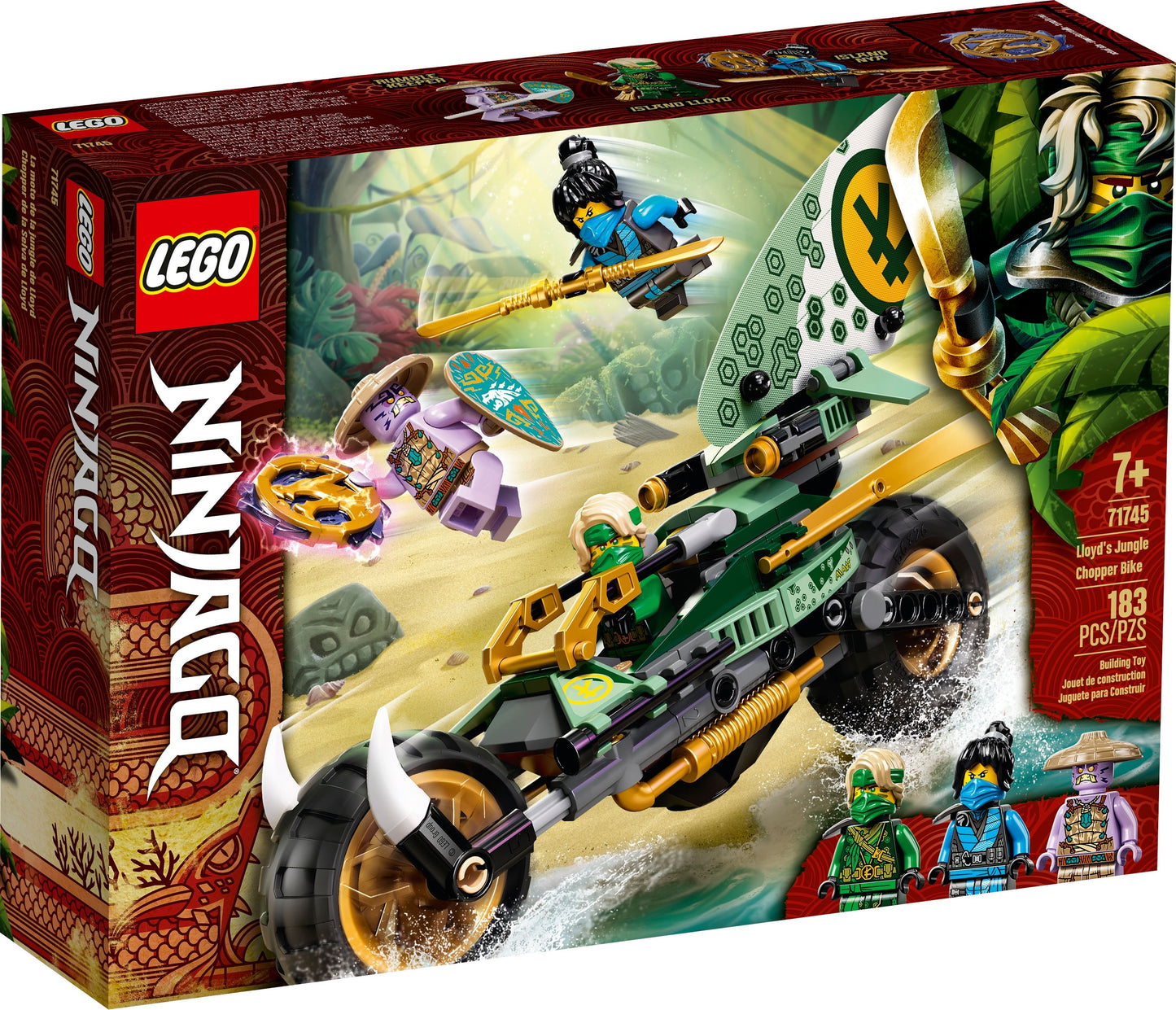 LEGO® Ninjago 71745 La Moto de la Jungle