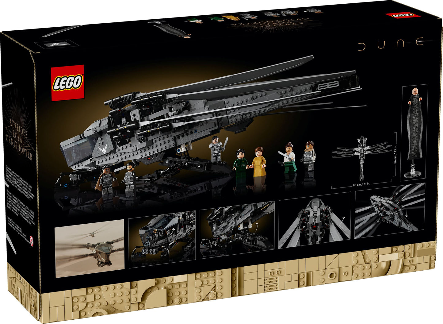 LEGO® Icons 10327 Dune Atréides Ornithoptère Royal