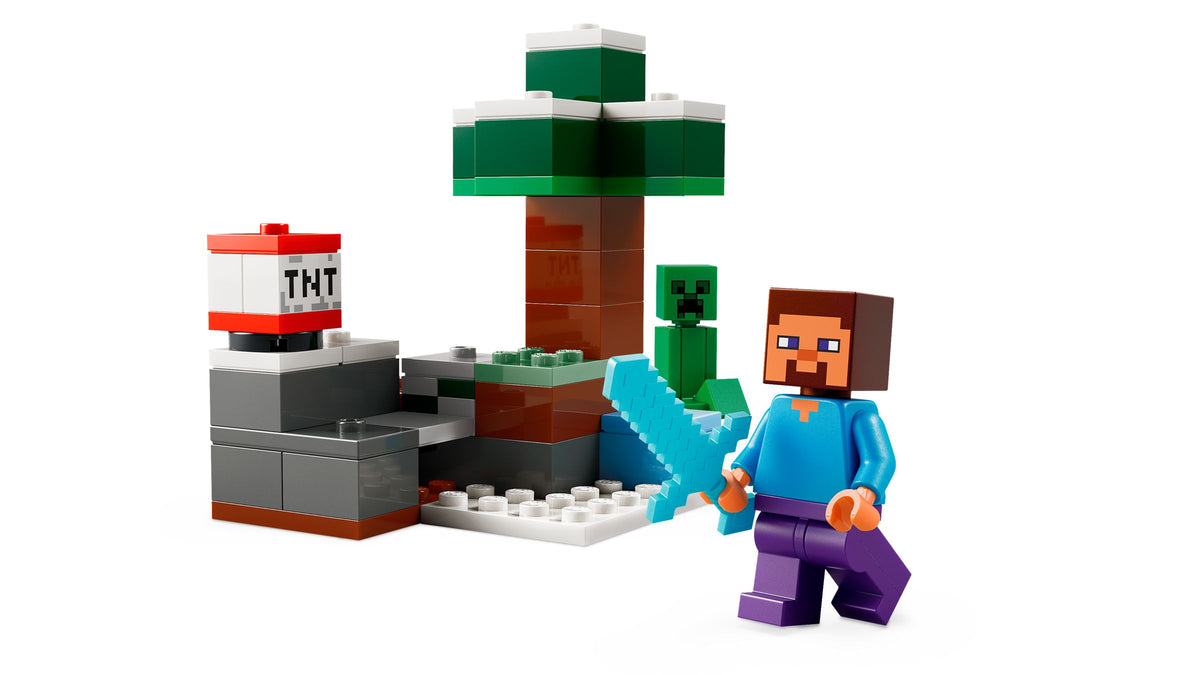 LEGO® Minecraft 21583 Les Aventures de Steve dans la taïga