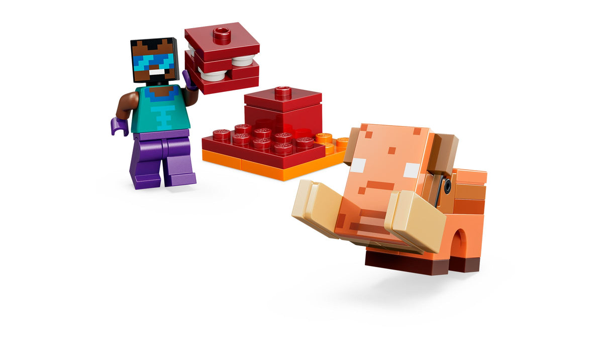 LEGO® Minecraft 21584 Voyage à travers les Portails du Nether et de l'Ender