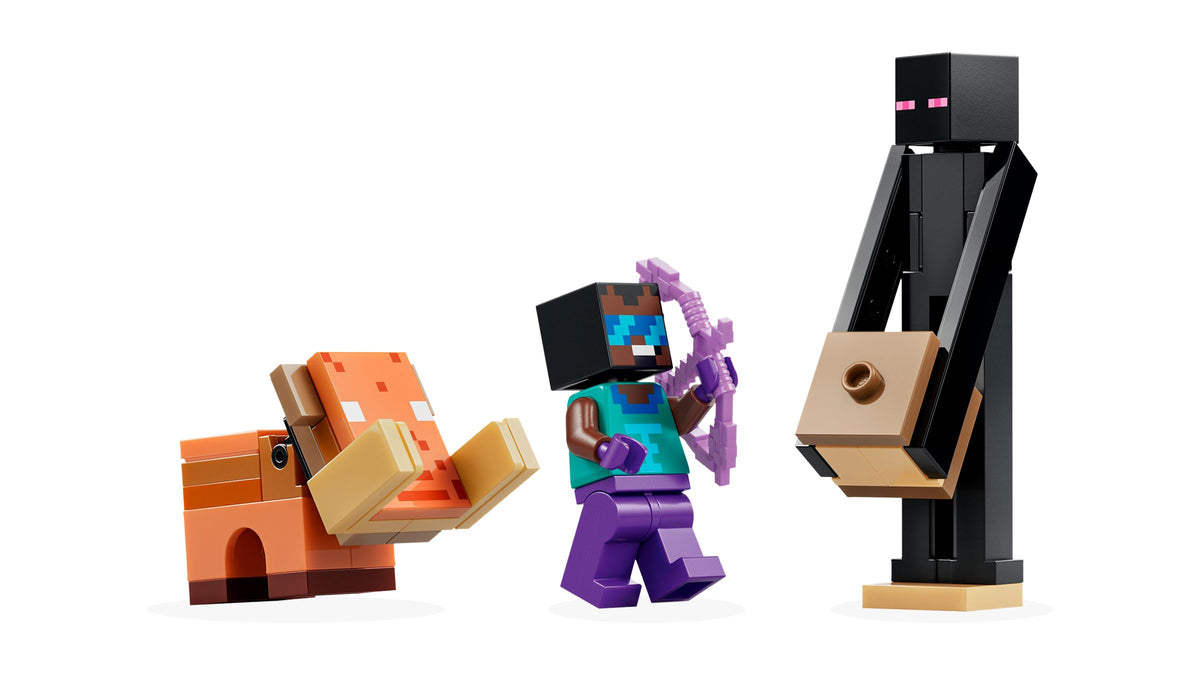 LEGO® Minecraft 21584 Voyage à travers les Portails du Nether et de l'Ender
