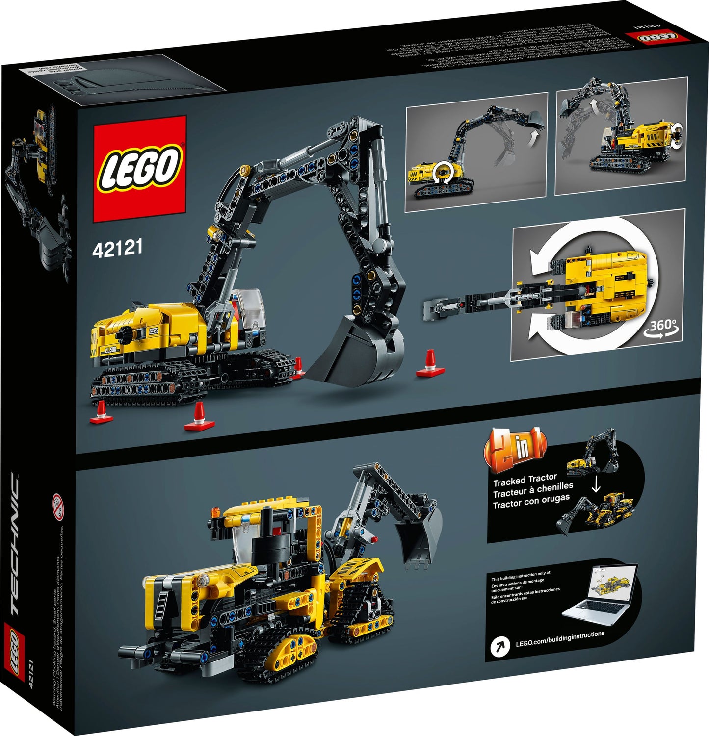 LEGO® Technic 42121 Pelleteuse