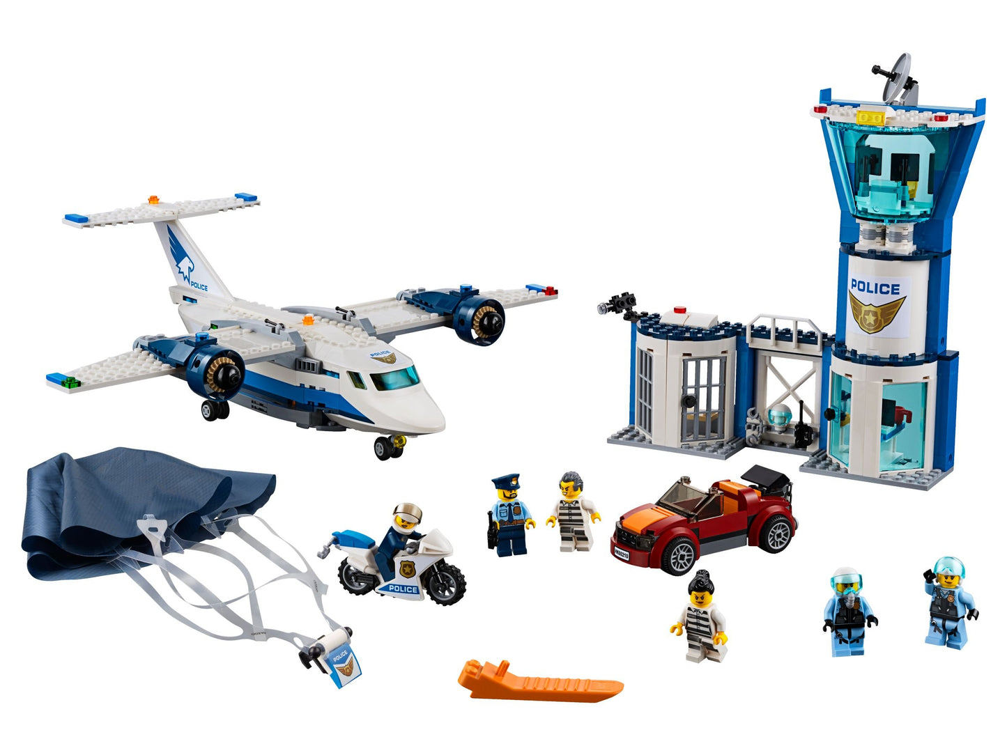 LEGO® City 60210 La base aérienne de la police