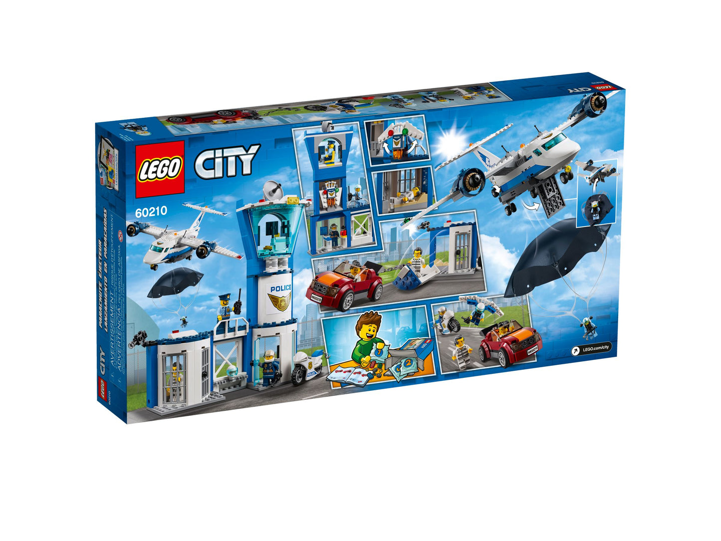 LEGO® City 60210 La base aérienne de la police