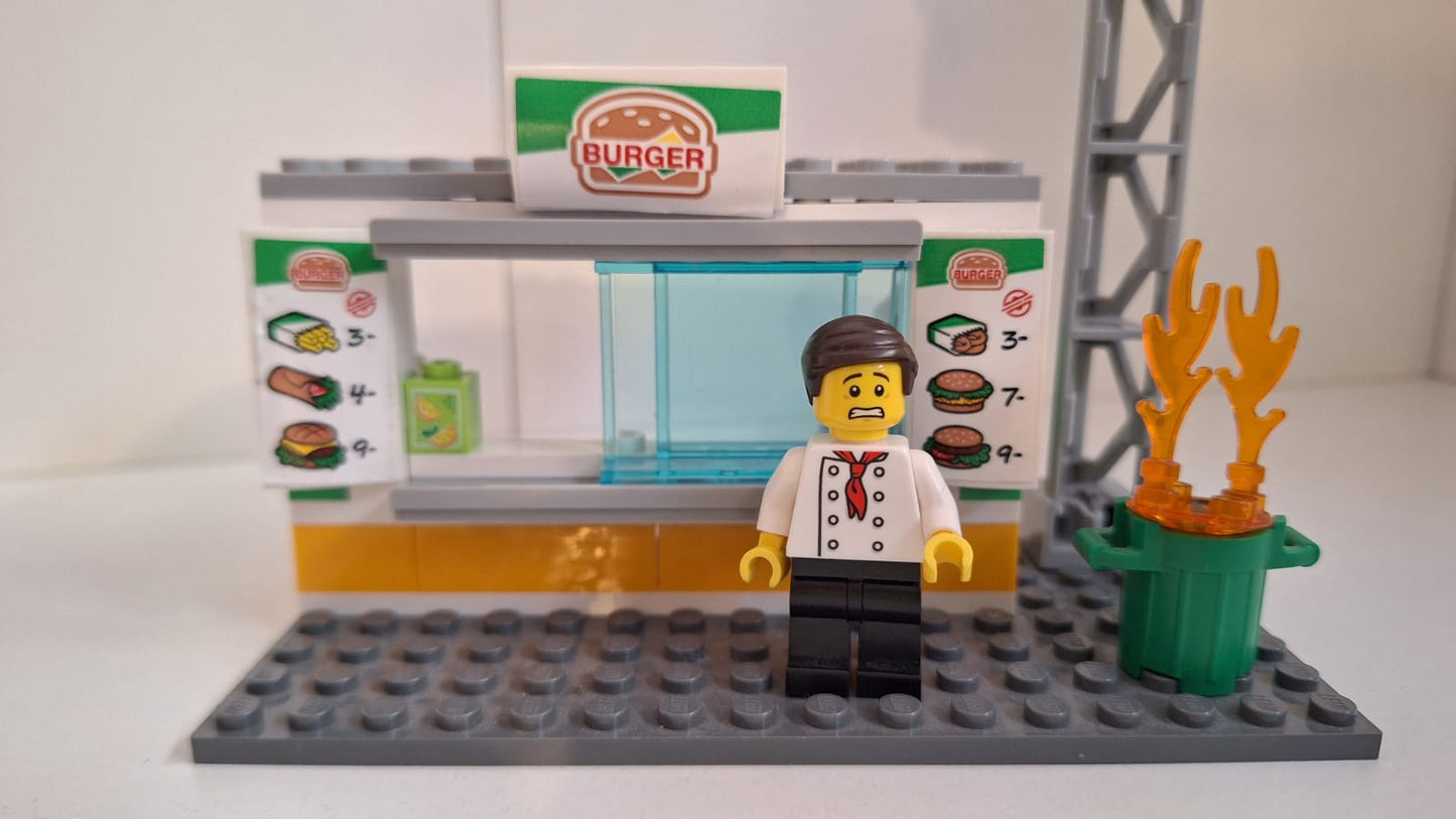 LEGO® City 60214 L'intervention des pompiers au restaurant de hamburgers