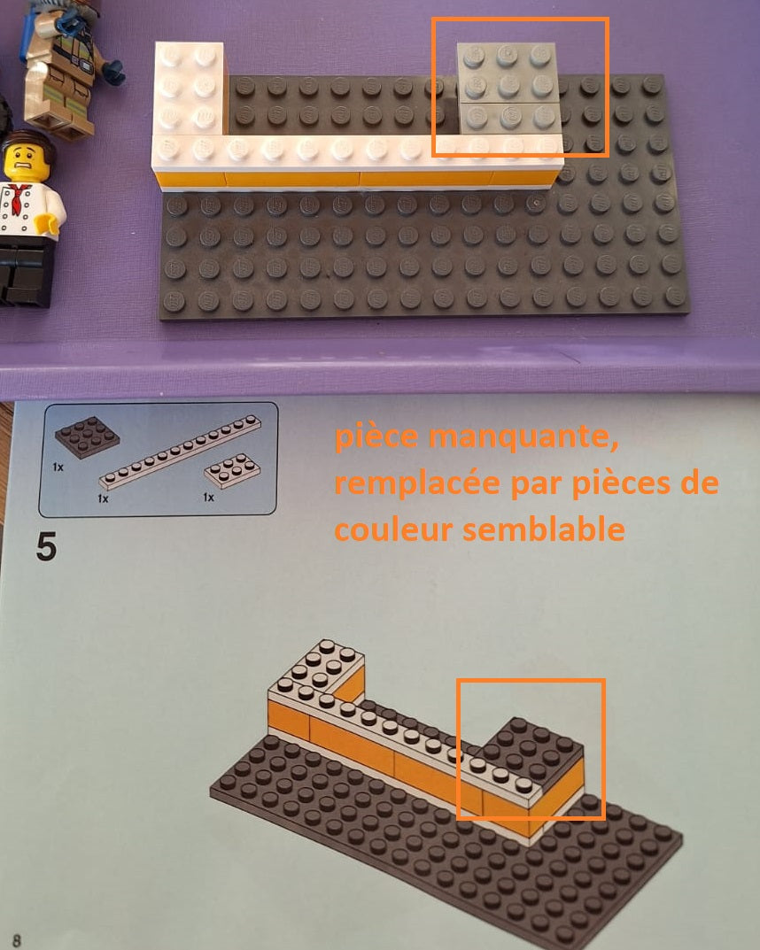 LEGO® City 60214 L'intervention des pompiers au restaurant de hamburgers