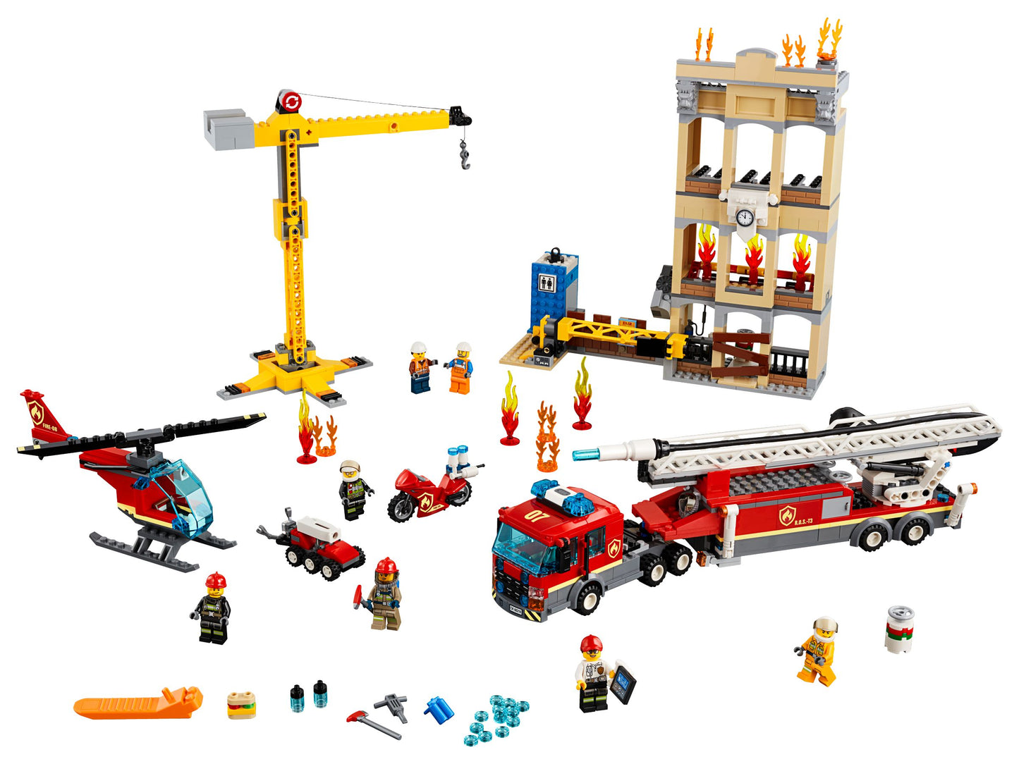 LEGO® City 60216 Les pompiers du centre-ville