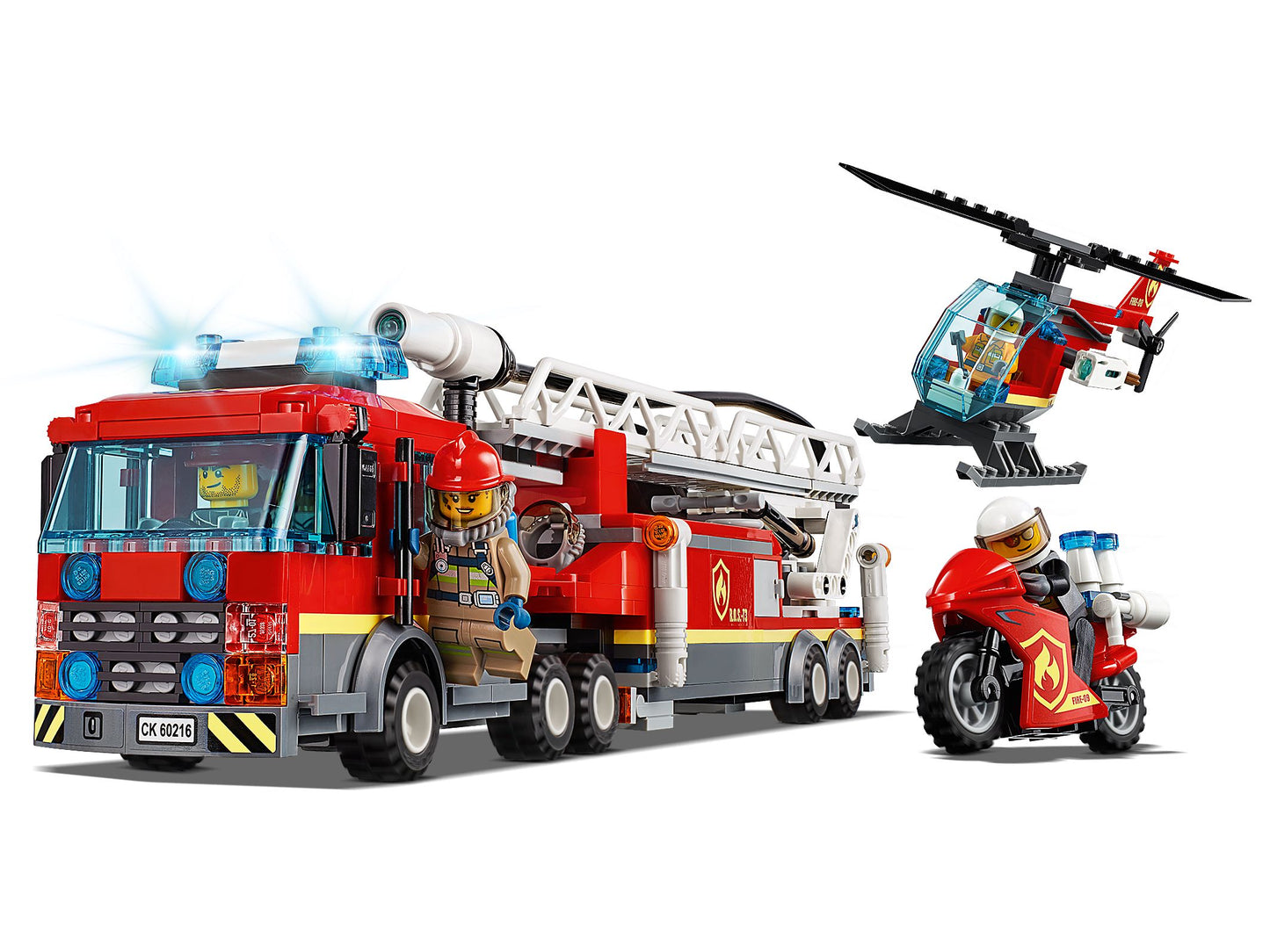 LEGO® City 60216 Les pompiers du centre-ville
