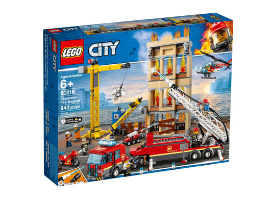 LEGO® City 60216 Les pompiers du centre-ville