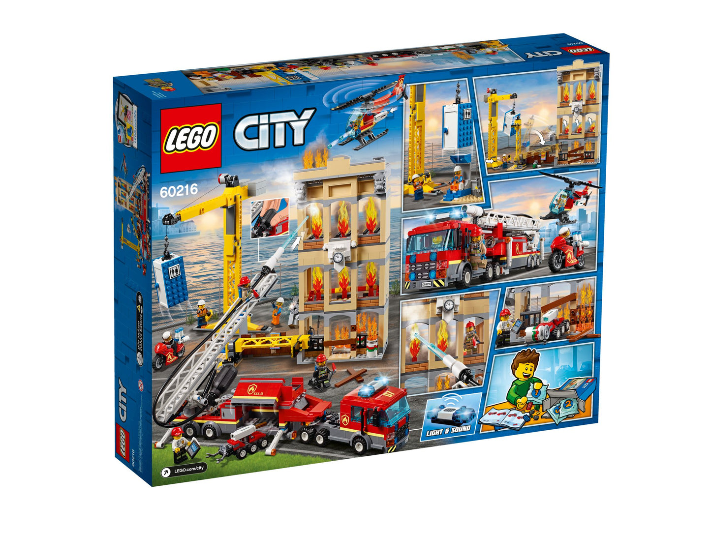 LEGO® City 60216 Les pompiers du centre-ville