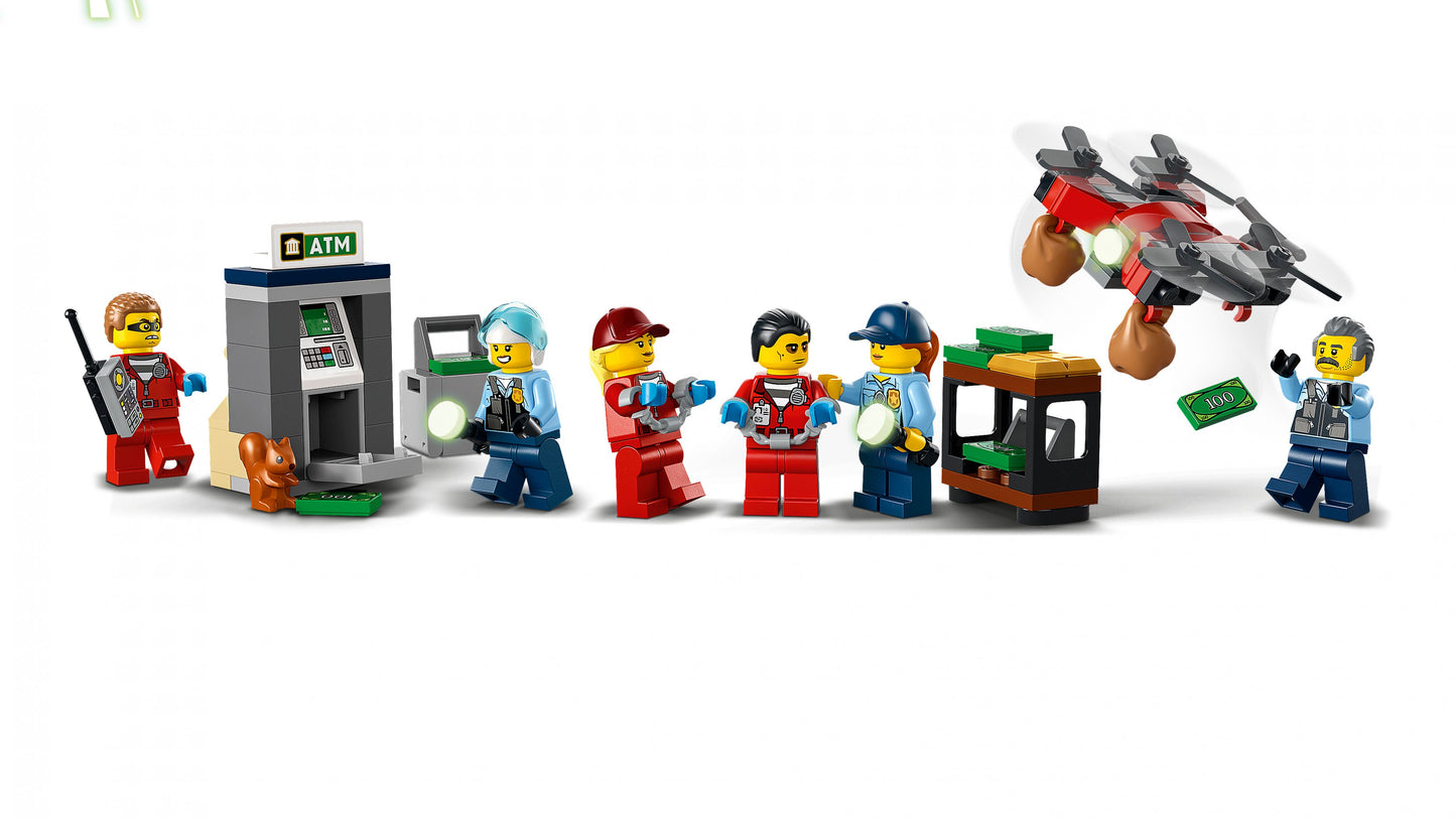 LEGO® City 60317 La course-poursuite de la police à la banque