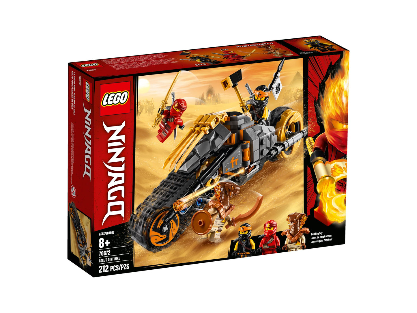 LEGO® Ninjago 70672 La moto tout-terrain de Cole
