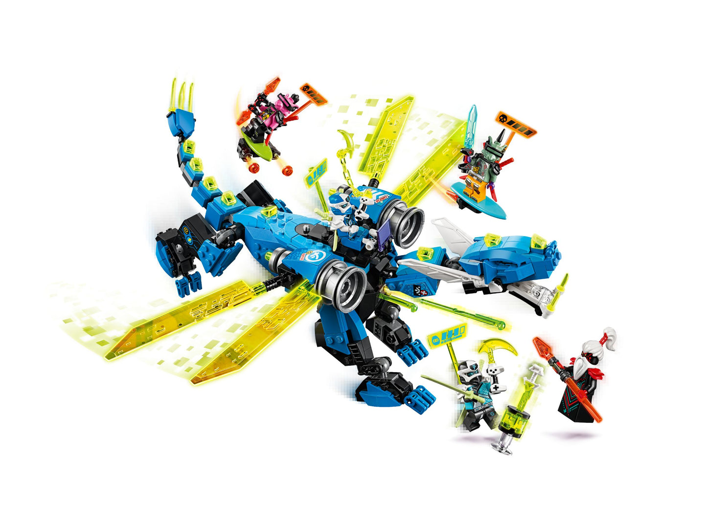 LEGO® Ninjago 71711 Le cyber dragon de Jay