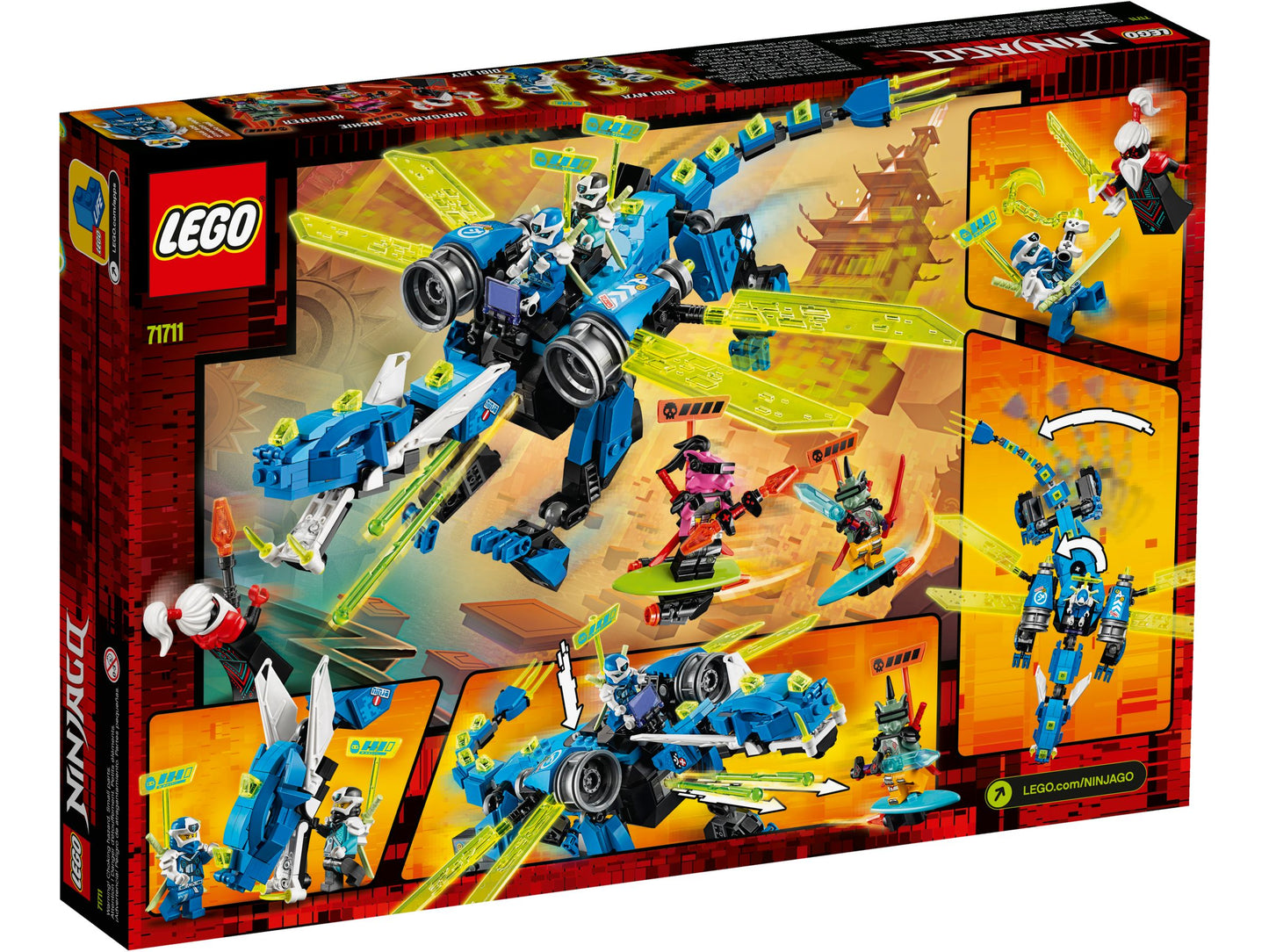 LEGO® Ninjago 71711 Le cyber dragon de Jay