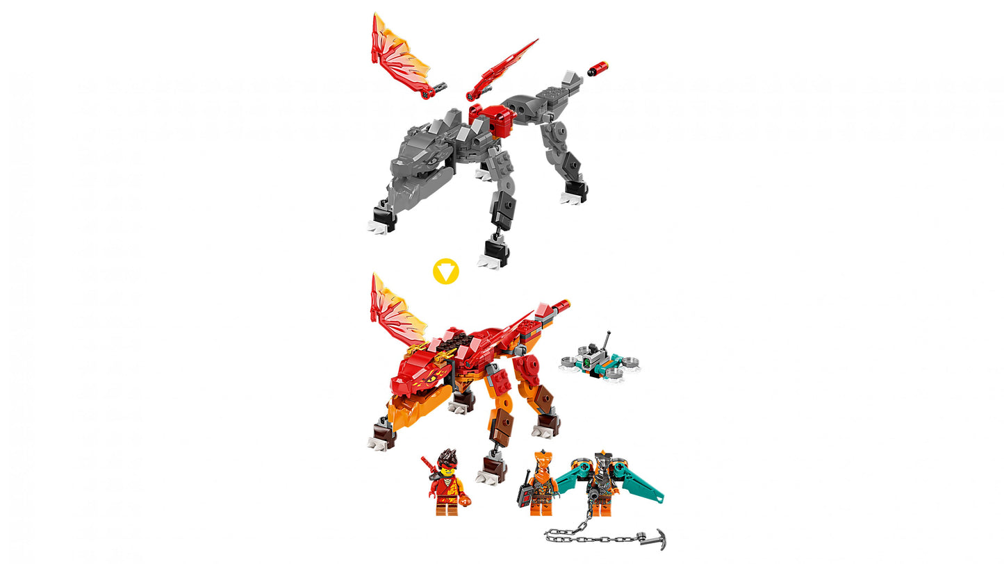 LEGO® Ninjago 71762 Le dragon de feu de Kai