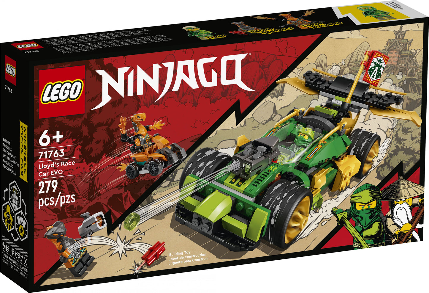 LEGO® Ninjago 71763 La voiture de course de Lloyd