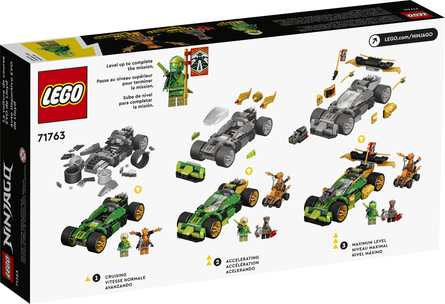 LEGO® Ninjago 71763 La voiture de course de Lloyd