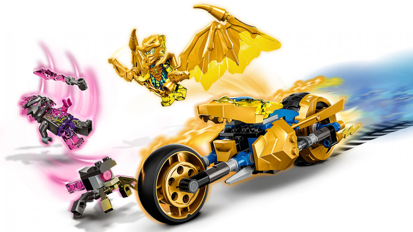 LEGO® Ninjago 71768 La moto dragon d'or de Jay