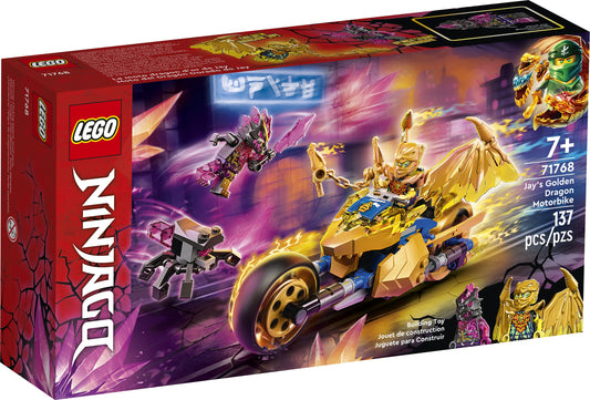 LEGO® Ninjago 71768 La moto dragon d'or de Jay