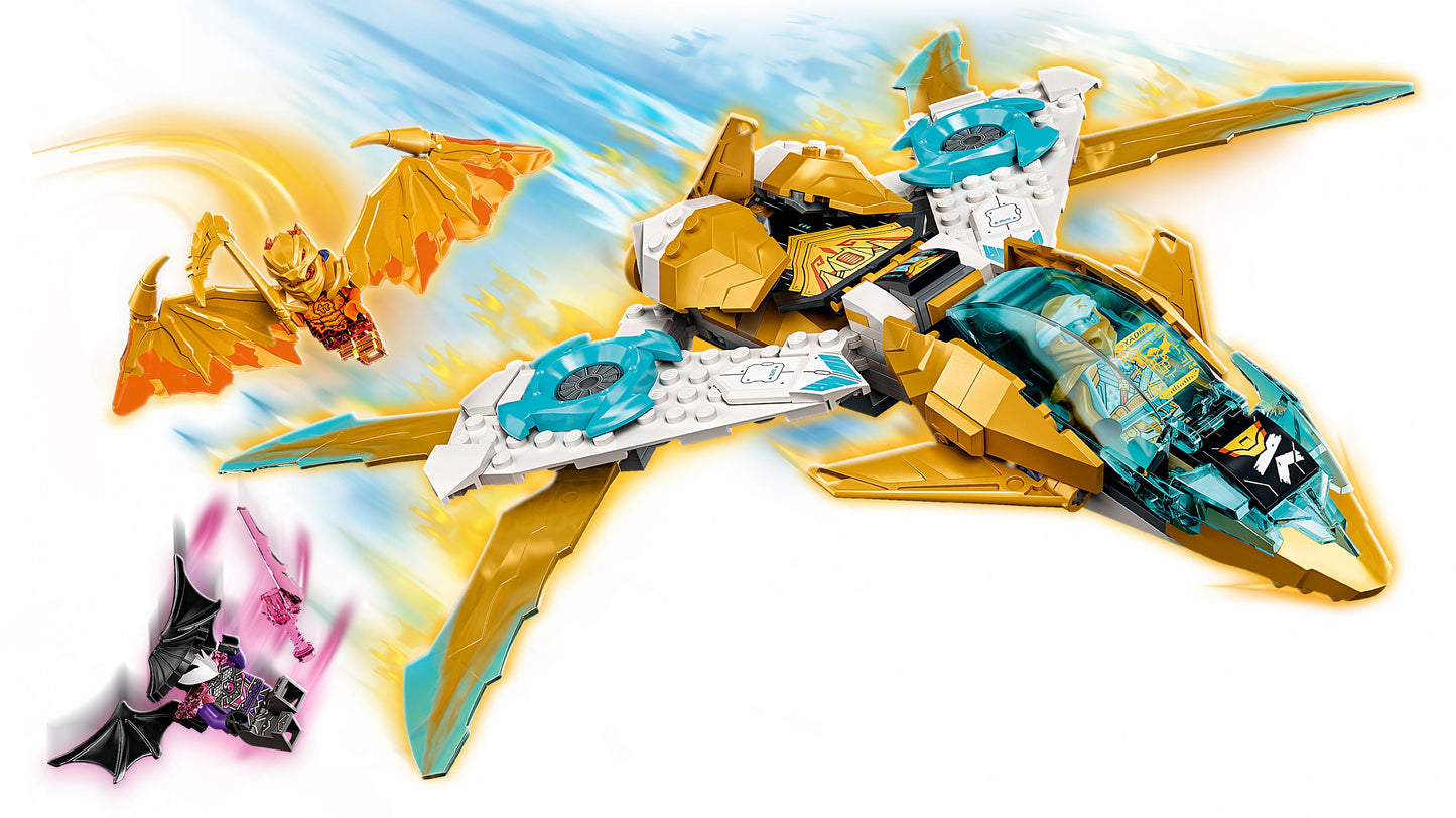 LEGO® Ninjago 71770 L'avion dragon d'or de Zane