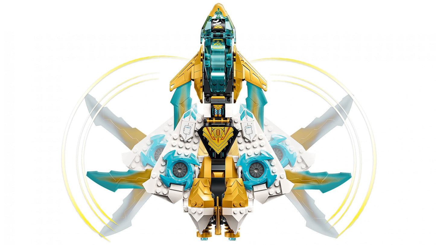 LEGO® Ninjago 71770 L'avion dragon d'or de Zane