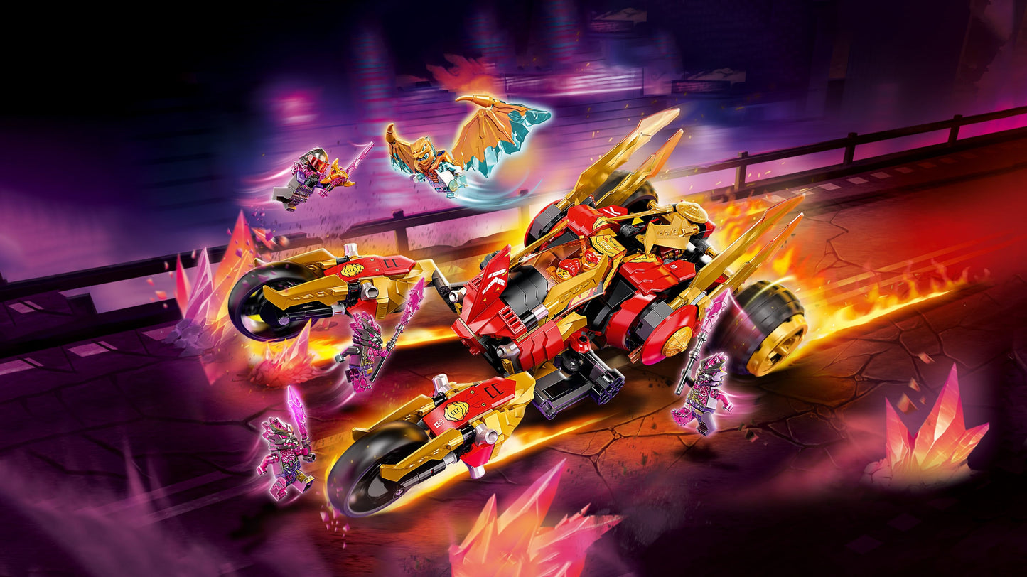LEGO® Ninjago 71773 Le tout-terrain dragon d'or de Kai