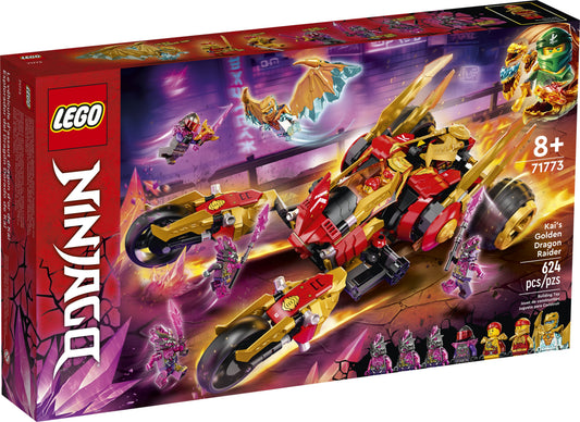 LEGO® Ninjago 71773 Le tout-terrain dragon d'or de Kai