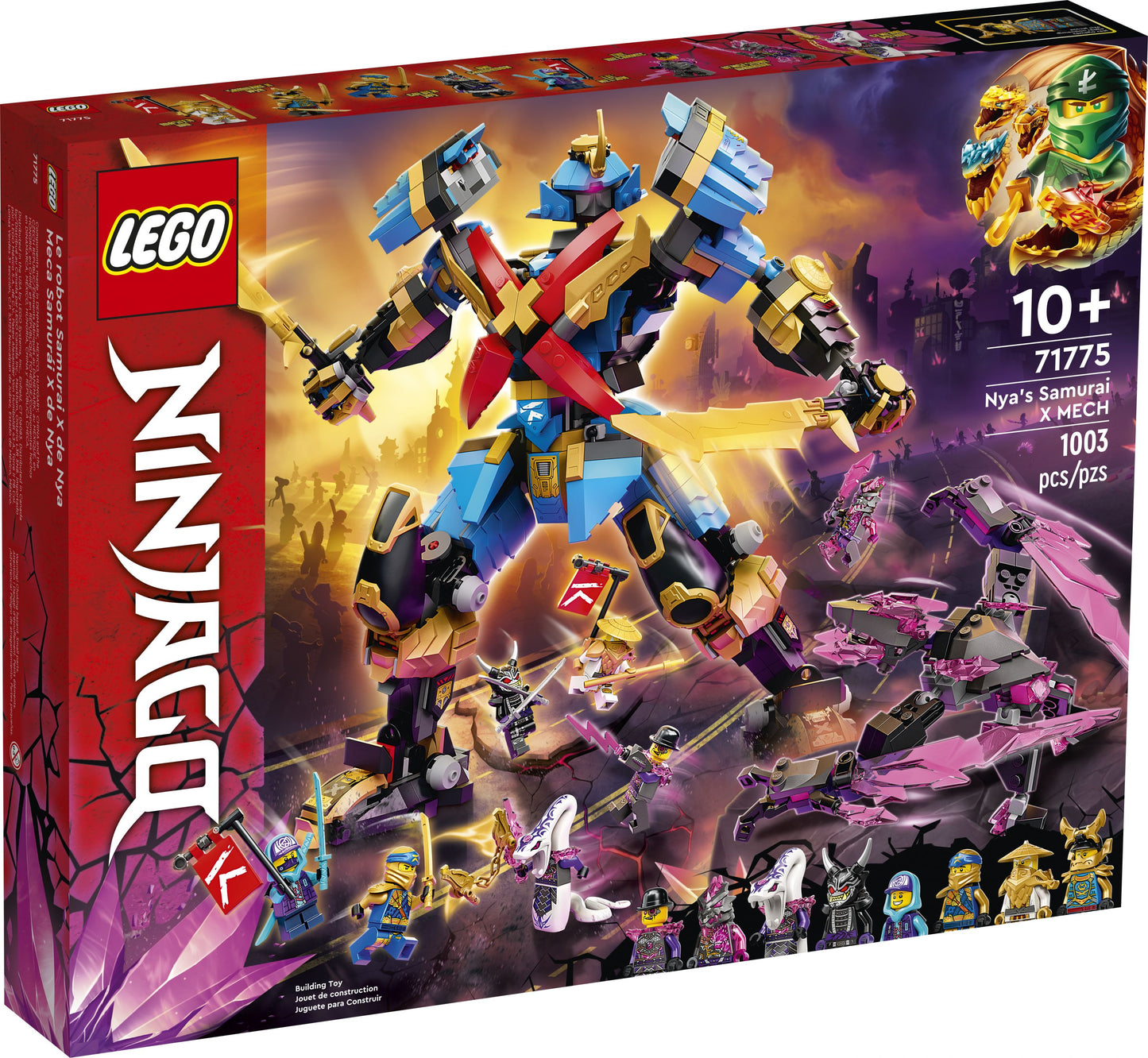 LEGO® Ninjago 71775 Le robot Samurai X de Nya