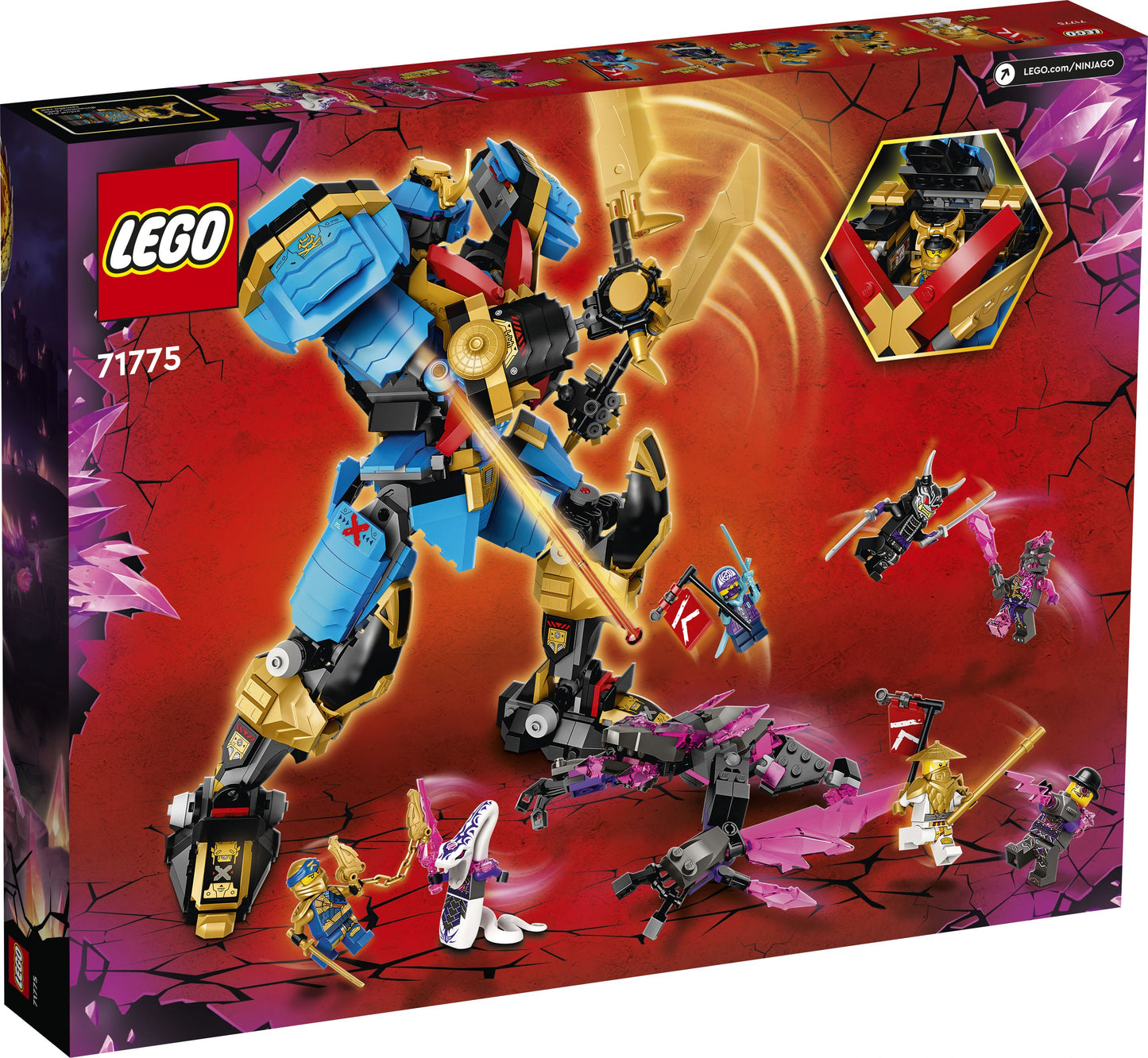 LEGO® Ninjago 71775 Le robot Samurai X de Nya