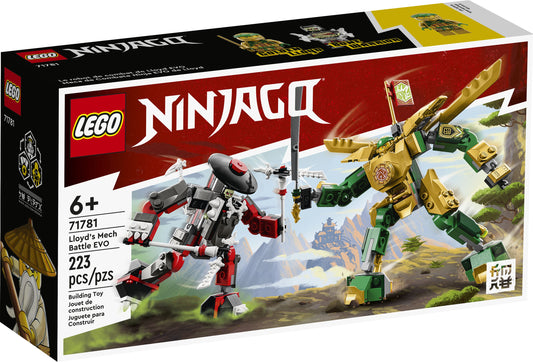 LEGO® Ninjago 71781 Le combat des robots de Lloyd