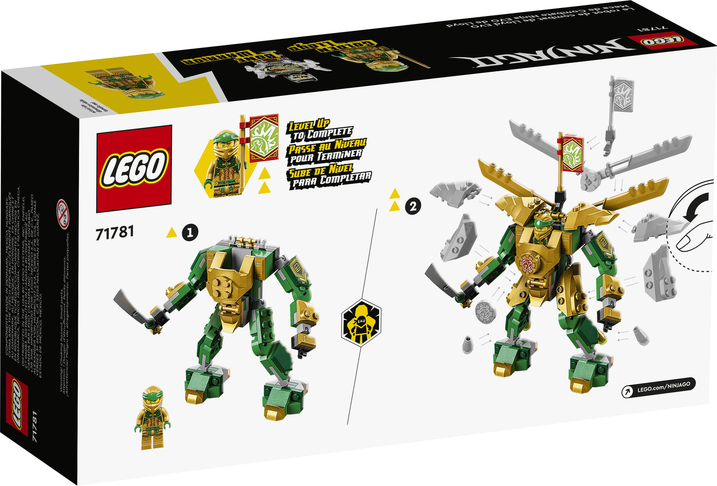 LEGO® Ninjago 71781 Le combat des robots de Lloyd