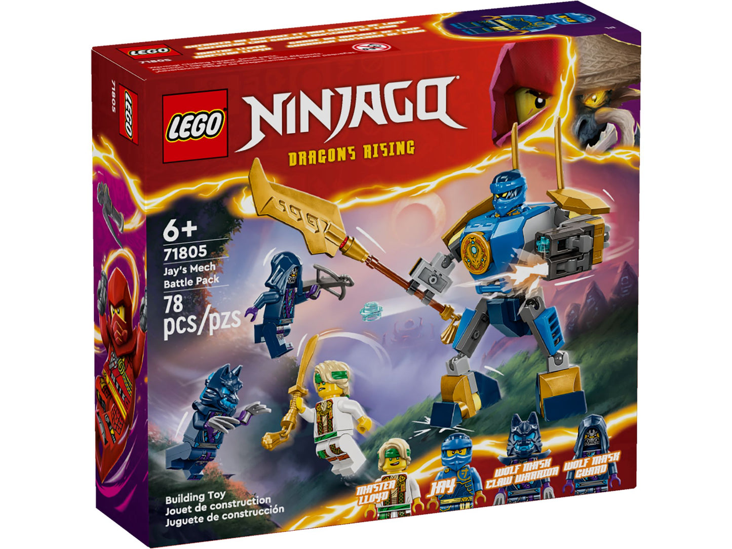 LEGO® Ninjago 71805 Pack de combat : le robot de Jay
