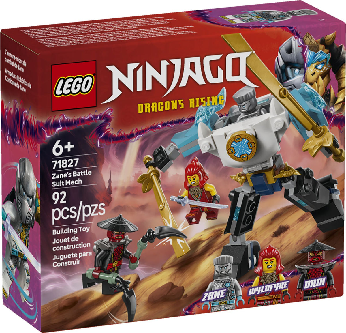 LEGO® Ninjago 71827 La super armure robot de Zane