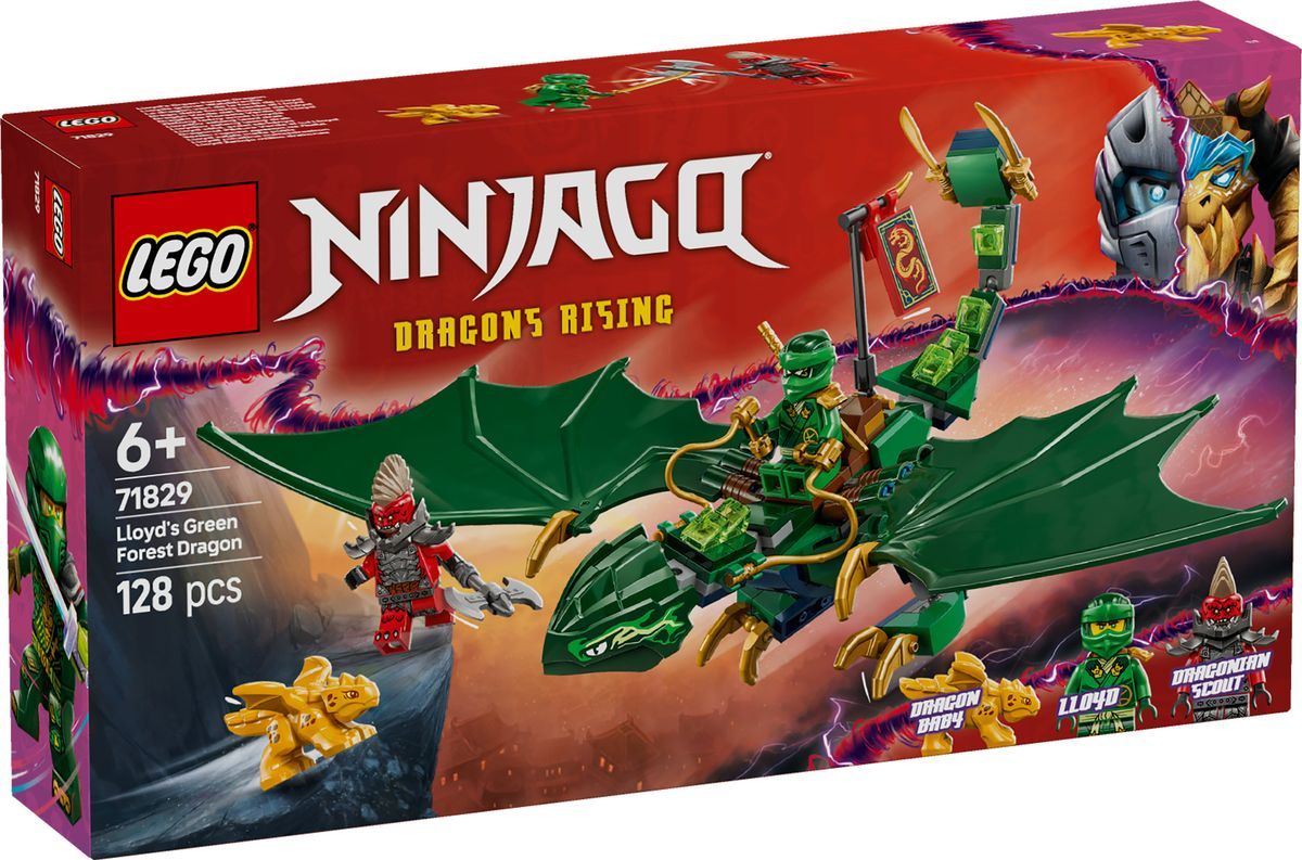 LEGO® Ninjago 71829 Le dragon vert de la forêt de Lloyd