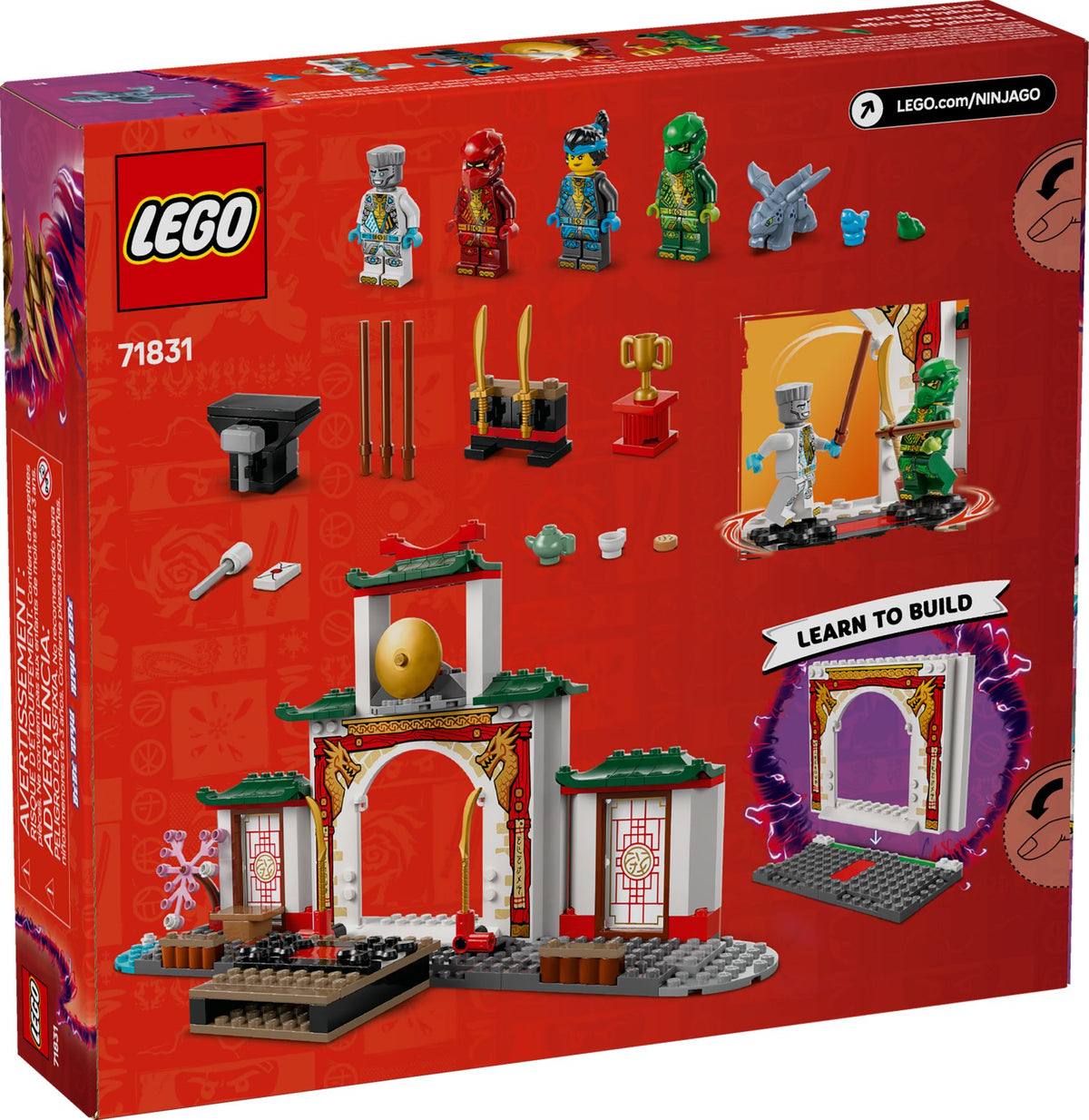 LEGO® Ninjago 71831 Le temple de Spinjitzu des Ninjas