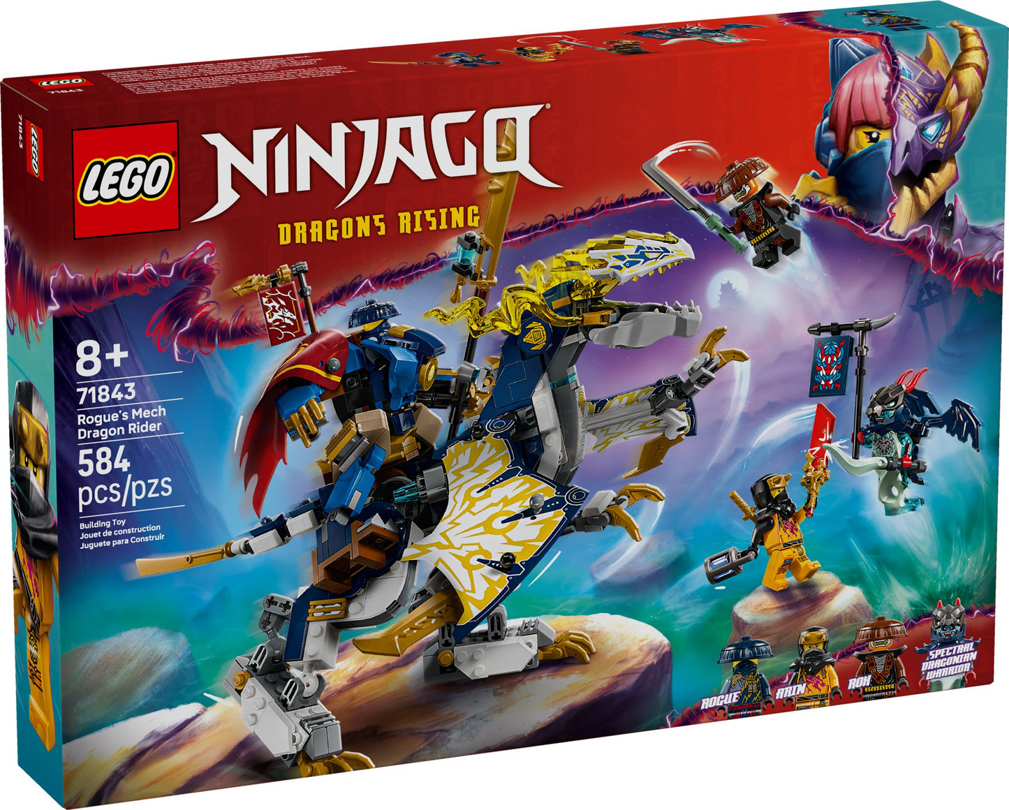 LEGO® Ninjago 71843 Le robot dragonnier de Rogue