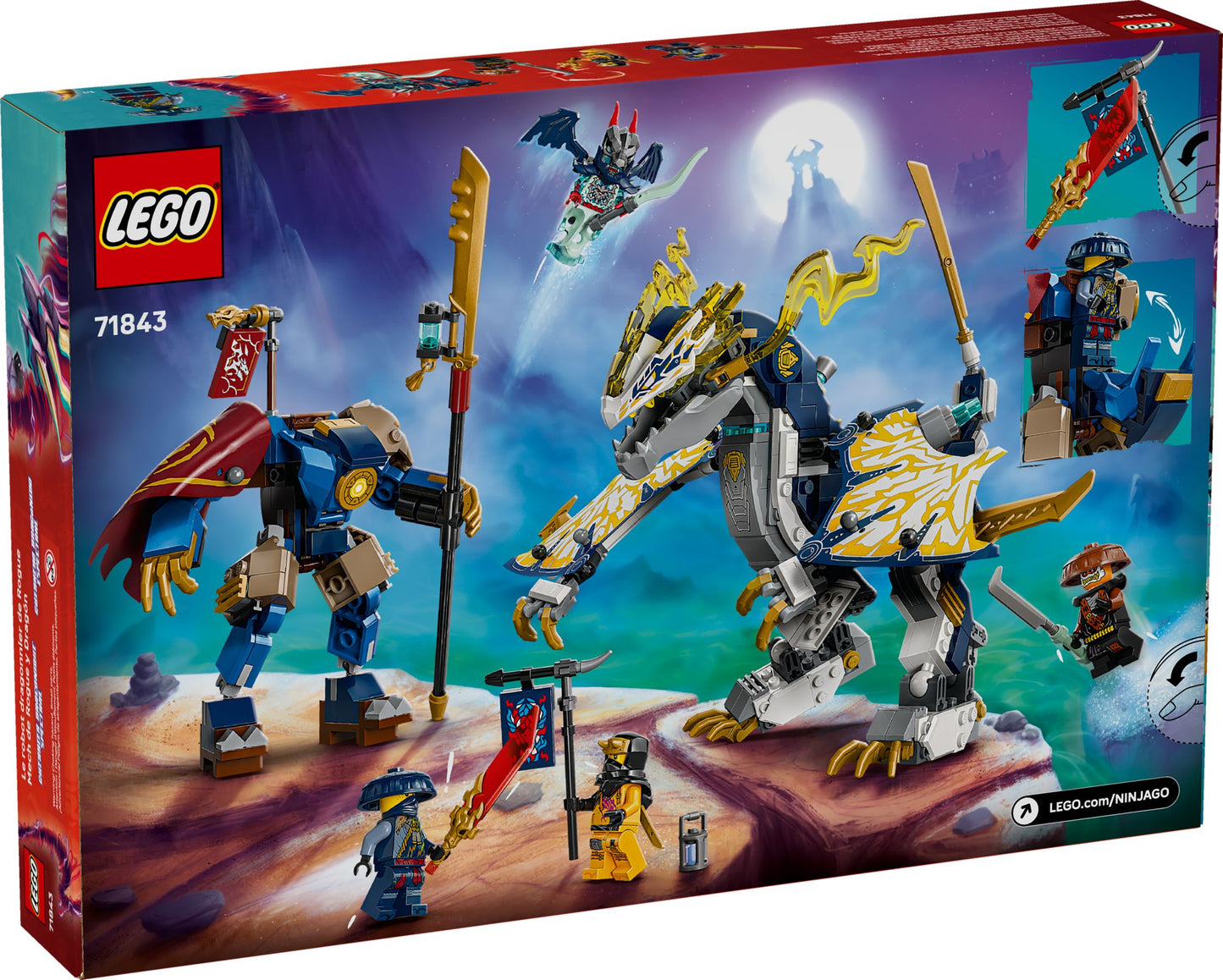 LEGO® Ninjago 71843 Le robot dragonnier de Rogue