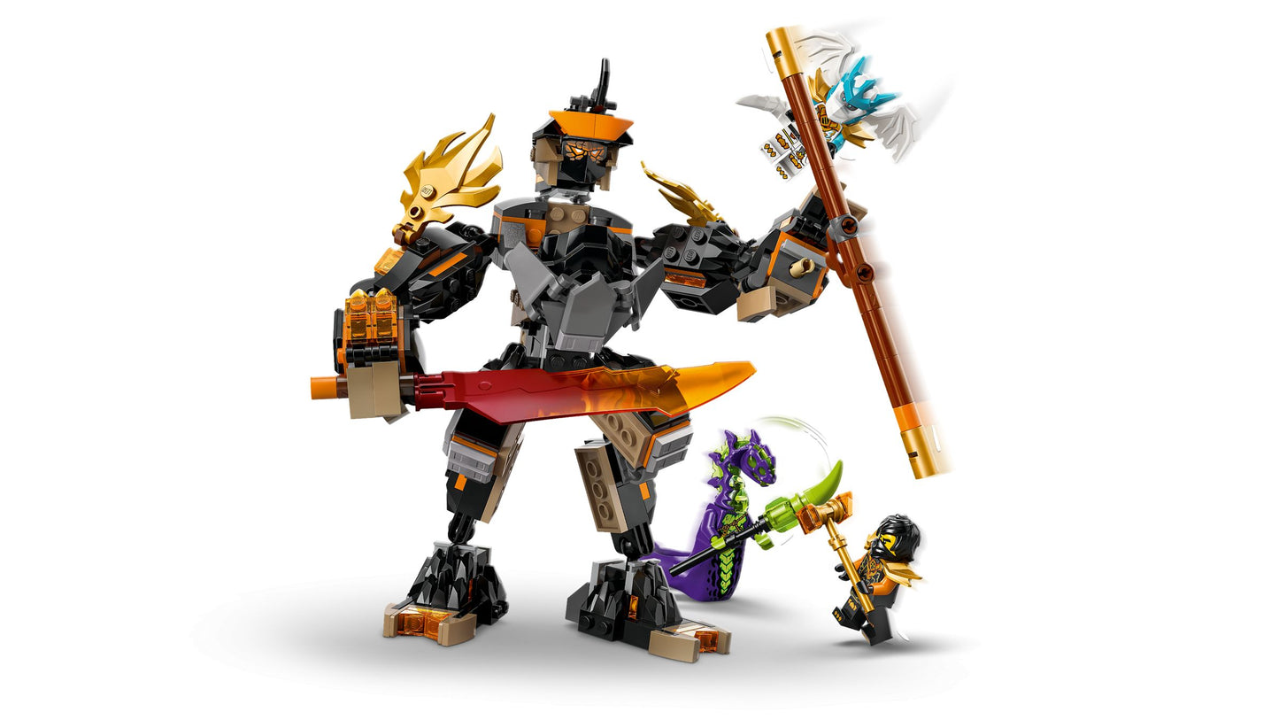 LEGO® Ninjago 71854 La mission du robot Cole et du dragon Zane