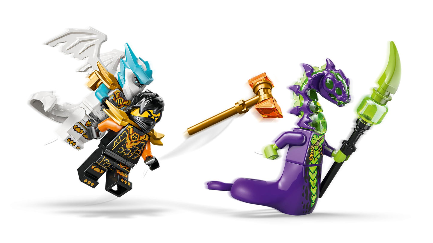 LEGO® Ninjago 71854 La mission du robot Cole et du dragon Zane