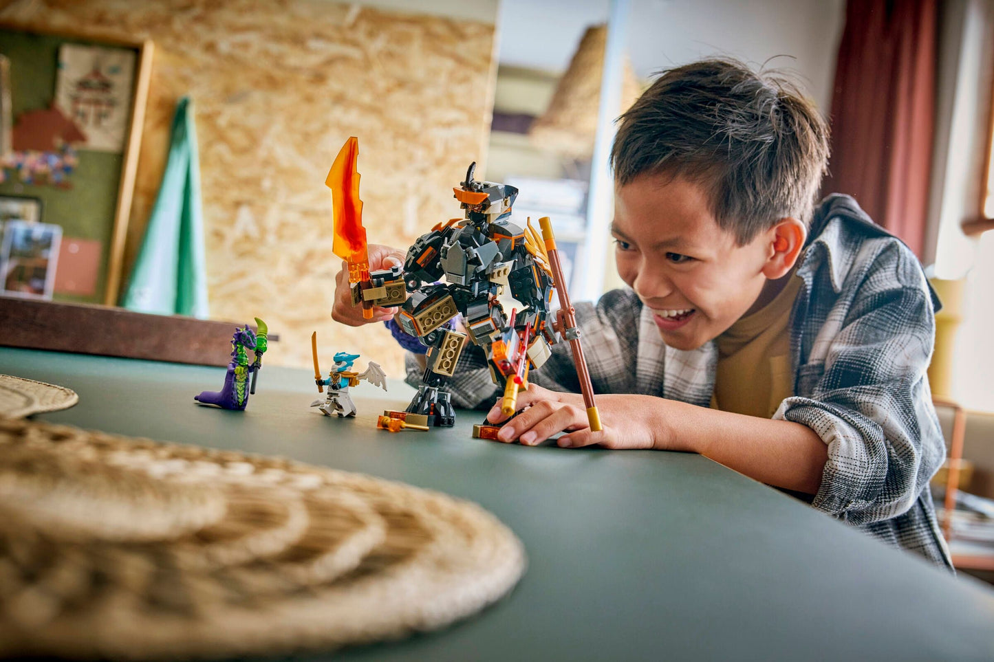 LEGO® Ninjago 71854 La mission du robot Cole et du dragon Zane