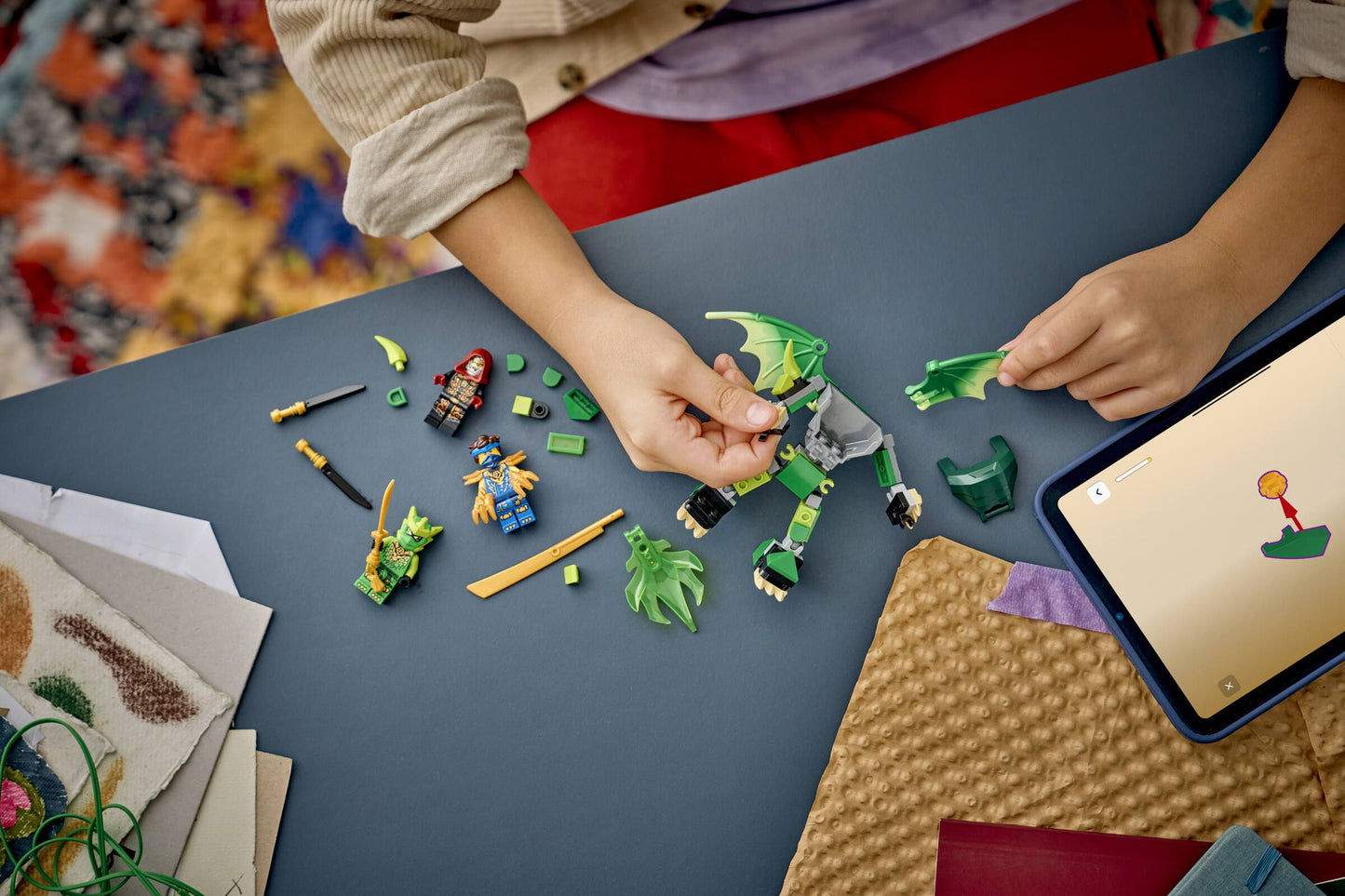 LEGO® Ninjago 71862 Pack de combat : le robot dragon de Lloyd