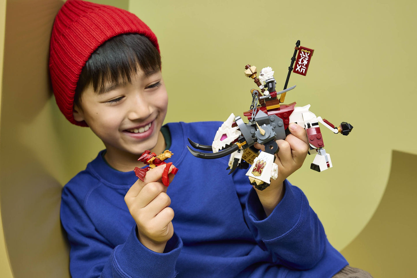 LEGO® Ninjago 71863 Zilvar et Grimtak la bête draconique