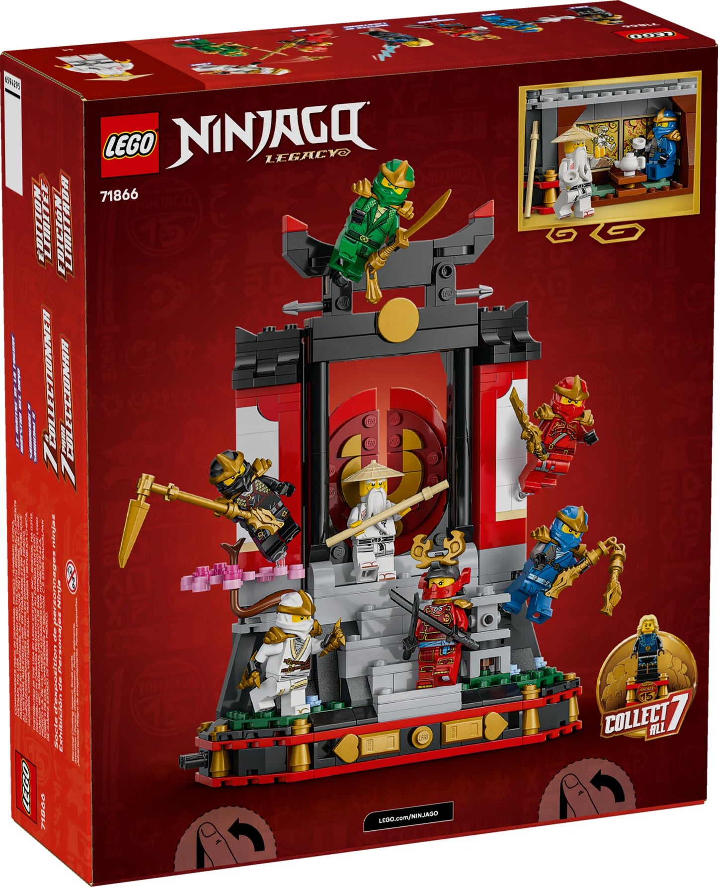 LEGO® Ninjago 71866 15e anniversaire : Collection des personnages Ninjas