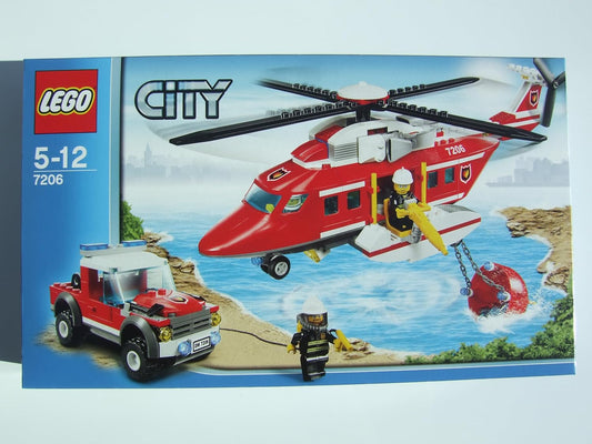 LEGO® City 7206 L'hélicoptère des pompiers