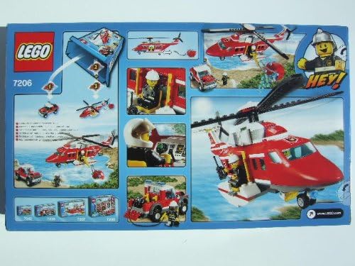 LEGO® City 7206 L'hélicoptère des pompiers