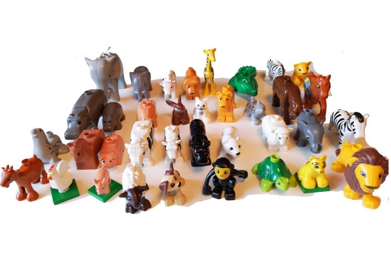 LEGO® DUPLO® – Lot de personnages et animaux